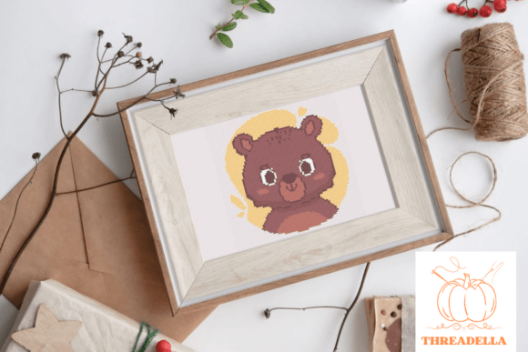 Bear Cross-Stitch Pattern