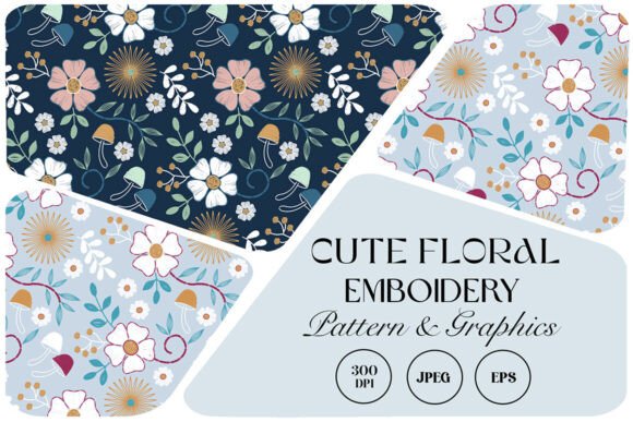 Cute Floral Embroidery Pattern – Honest Designer Review