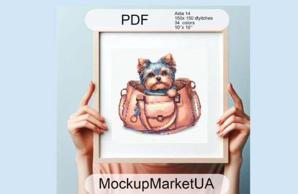 Dog York Cross Stitch Patterns PDF Puppy Design Review