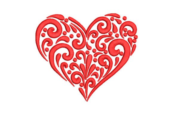 Heart Embroidery Design Review