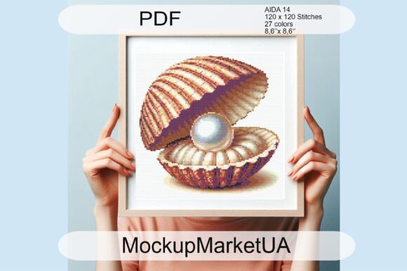 Sea Pearl Cross Stitch Patterns PDF DIY: Gift Embroidery Review