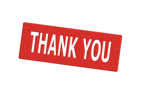 Thank You: A Thoughtful Embroidery Design for Meaningful Gifts